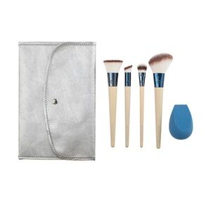 ECOTOOLS Glow On-The-Go 6-Piece Holiday Kit NWT